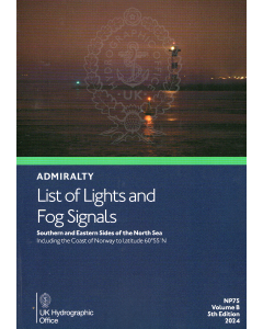 NP75 - ADMIRALTY List of Lights and Fog Signals: Southern and Eastern Sides of the North Sea