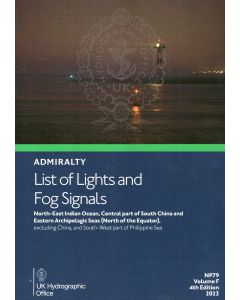 NP79 - ADMIRALTY List of Lights and Fog Signals: Volume F