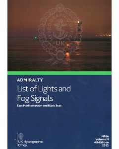 NP86 - ADMIRALTY List of Lights and Fog Signals: East Mediterranean and Black Seas (Volume N)