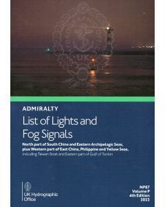 NP87 - ADMIRALTY List of Lights and Fog Signals: Volume P