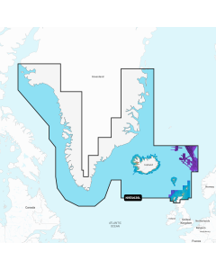 Garmin Navionics Vision+ Large - Greenland and Iceland