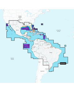 Garmin Navionics Vision+ Large - Mexico, Caribbean to Brazil