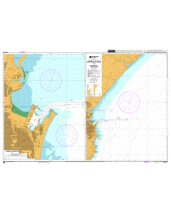 ADMIRALTY Chart NZ6422: Approaches to Timaru