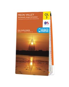 OS Explorer Map - Meon Valley (OL3)