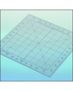 Navigation Protractor (250mm / 10-Inch Square)