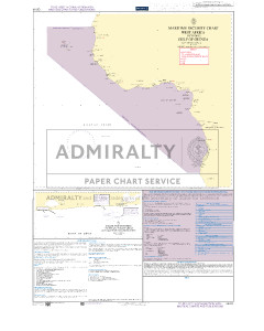 ADMIRALTY Maritime Security Planning Chart Q6114: West Africa including Gulf Of Guinea