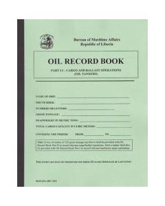 Liberian Oil Record Book Part 2 - Oil Tankers