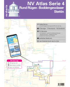 NV.Atlas Serie 4: Rund Rügen, Boddengewässer & Stettin