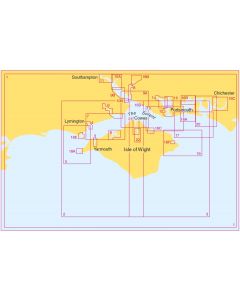 ADMIRALTY Small Craft Charts 5600: The Solent & Approaches (Full Set)