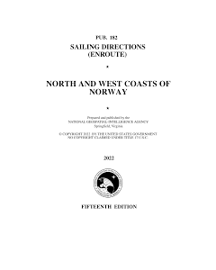 Pub. 182 Sailing Directions (Enroute) - North and West Coasts of Norway