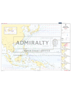 ADMIRALTY Chart 5141[09]: Routeing Chart Malacca Strait To Marshall Islands - September