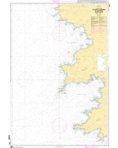 SHOM Chart 6970: De Punta di lAcciolu à Capo Cavallo