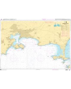 SHOM Chart 7442: De Villefranche-sur-Mer à Menton