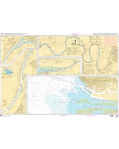 SHOM Chart 7419: La Seine - Du Havre à Rouen