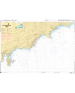 SHOM Chart 7442: De Villefranche-sur-Mer à Menton