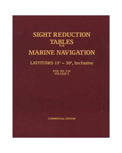 Sight Reduction Tables for Marine Navigation Vol. 2