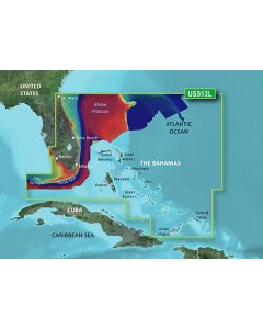 Garmin BlueChart g3 Vision - Jacksonville-Bahamas (VUS513L)