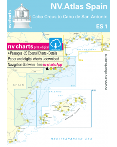 ES 1: NV.Atlas Spain - Cabo Creus to Cabo San Antonio