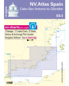 ES 3: NV.Atlas Spain - Cabo San Antonio to Gibraltar [BACKORDER]
