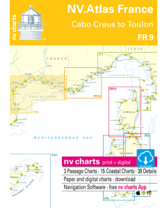 FR 9: NV.Atlas France - Cabo Creus to Toulon