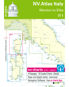 IT 1: NV.Atlas Italy - Menton to Elba