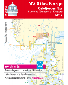 NO 2: NV.Atlas Norge - Oslofjord Sør (Svenska Grensen til Kragerø)