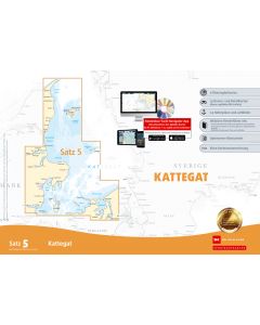 Sportbootkarten Satz 5: Kattegat