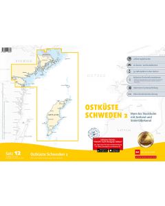 Sportbootkarten Satz 12: Ostkste Schweden 2