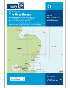 C2 The River Thames - Teddington to Southend (Imray Chart)