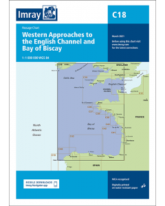 C18 Western Approaches to the English Channel & Bay of Biscay (Imray Chart)