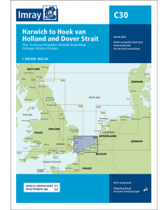 C30 Harwich to Hoek van Holland and Dover Strait (Imray Chart)