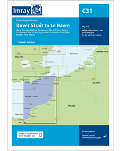 C31 Dover Strait to Le Havre (Imray Chart)