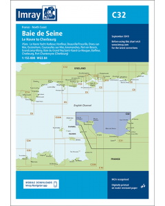 C32 Baie de Seine - Le Havre to Cherbourg (Imray Chart)