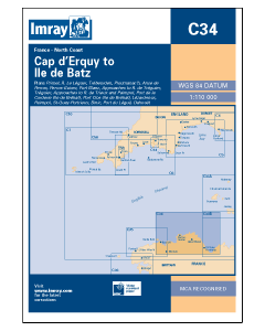 C34 Cap D'Erquy to Ile De Batz (Imray Chart)