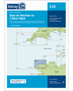 C35 Baie de Morlaix to L'Aber-Il dut (Imray Chart)