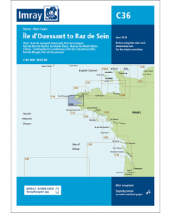 C36 Ile d'Ouessant to Raz de Sein (Imray Chart)