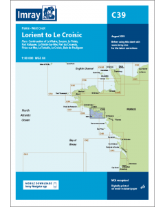 C39 Lorient to Le Croisic (Imray Chart)