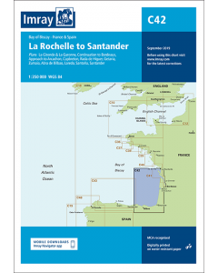 C42 La Rochelle to Santander (Imray Chart)