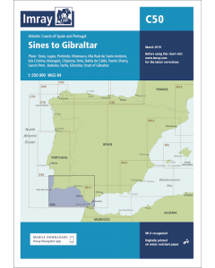 C50 Sines to Gibralter (Imray Chart)