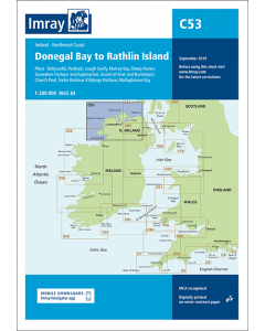 C53 Donegal Bay to Rathlin Island (Imray Chart)