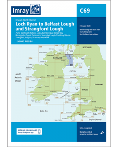 C69 Loch Ryan to Belfast Lough and Strangford Lough (Imray Chart)