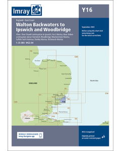 Y16 Walton Backwaters to Ipswich & Woodbridge (Imray Chart)