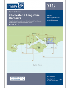 Laminated Y34 Chichester and Langstone Harbours (Imray Chart)