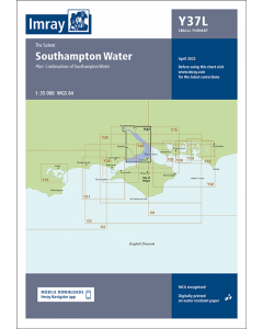 Laminated Y37 Southampton Water (Imray Chart)
