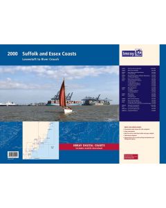 2000 Suffolk & Essex Coasts - Lowestoft to River Crouch (Imray Chart Folio)