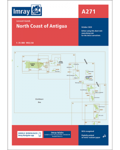 A271 North Coast of Antigua (Imray Chart)