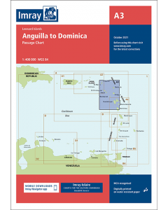 A3 Anguilla to Dominica (Imray Chart)