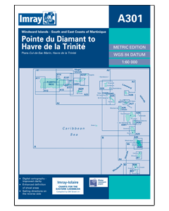 A301 East Coast of Martinique (Imray Chart)