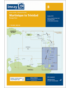 B Martinique to Trinidad Passage Chart (Imray Chart)