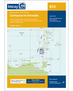 B32 Carriacou to Grenada (Imray Chart)